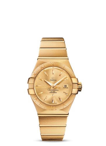 Omega Constellation Co-Axial 31 Yellow Gold / Champagne
